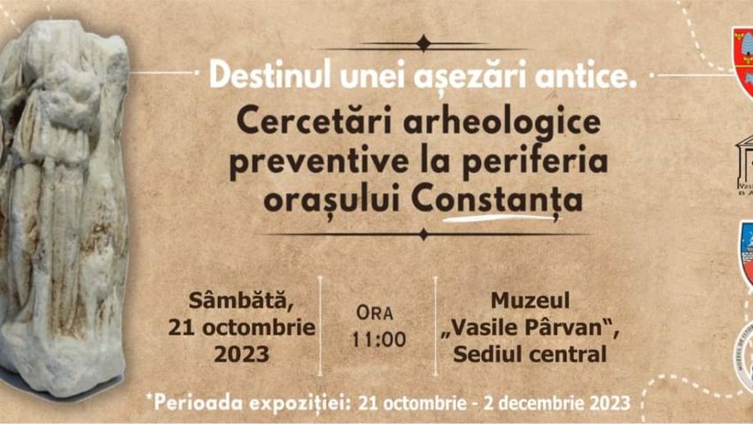 Expoziție de artefacte din vecinătatea anticului Tomis, deschisă la Bârlad