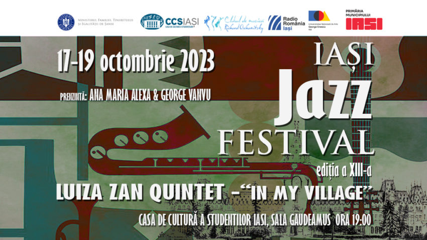 Gala Premiilor Iași Jazz Festival, între 17 și 19 octombrie