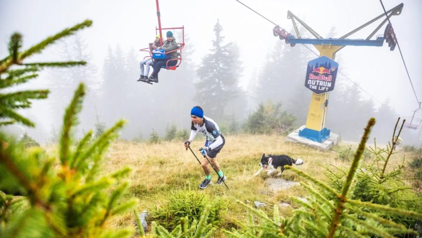 Outrun the Lift. Sportivii se întrec cu telescaunul din Parâng