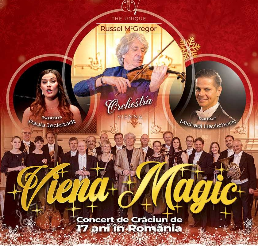„Viena Magic”: Concert de sărbători, la Cinema „Florin Piersic” din Cluj Napoca