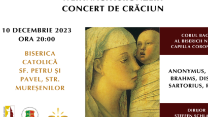 Două concerte de sărbători, pregătite de Biserica Neagră