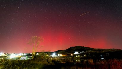 Spectacolul Aurorei Boreale, vizibil pe cerul României | FOTO