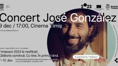 Jose Gonzalez concertează la închiderea oficială a anului Capitalei Culturale Europene