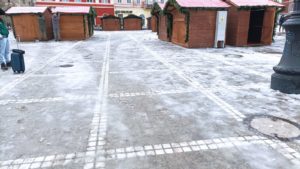 gheata in piata sfatului