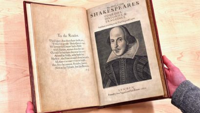 Expoziția „Shakespeare First Folio 400”, la Universitatea din Craiova