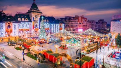 CRAIOVA: Se deschide Târgul de Crăciun, unul dintre cele mai frumoase din Europa