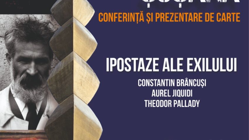 Cartea „Ipostaze ale exilului: Constantin Brâncuși, Aurel Jiquidi, Theodor Pallady“, prezentată la Craiova