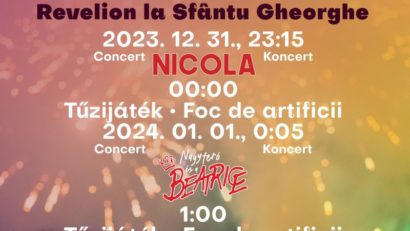 Nicola va cânta, în noaptea de Revelion, în municipiul Sfântu Gheorghe