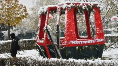 BUCUREȘTI: S-au aprins luminile de Crăciun în Winter Land Crângași