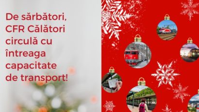 Nu alegeți doar trenurile care circulă la orele de vârf, recomandă CFR Călători