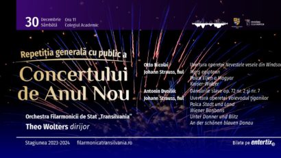 Concert extraordinar de Anul Nou, la Cluj-Napoca