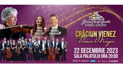 „Crăciun Vienez – Viena Magic”, pe scena Sălii Palatului