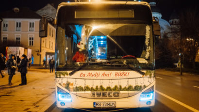 Transport public gratuit, de Crăciun, la Târgu Mureș