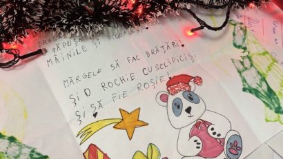 Trimite-i lui Moș Crăciun o scrisoare prin Poșta Română, iar acesta îți va răspunde!