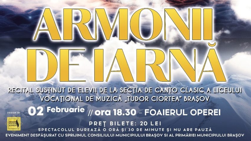 Armonii de iarna afis