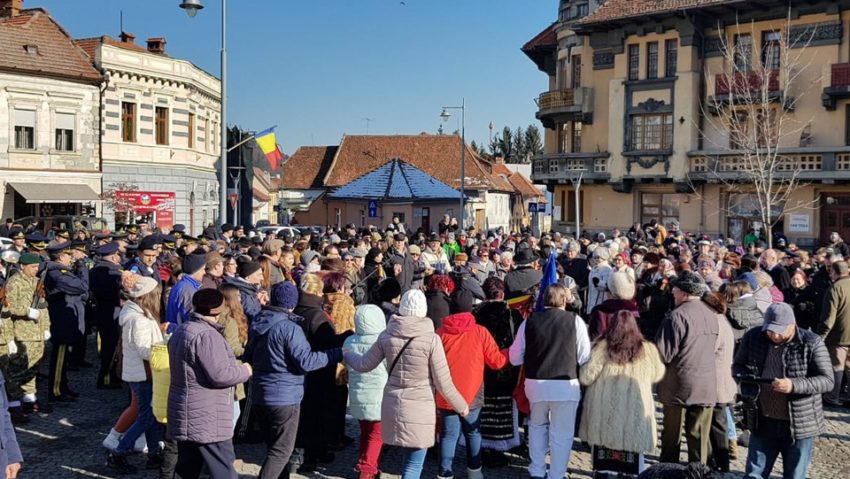 BRAȘOV: Ceremonii militare și religioase, de Ziua Unirii Principatelor Române