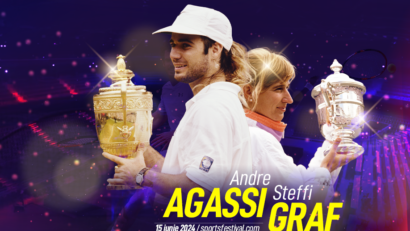 Andre Agassi şi Steffi Graf, pentru prima dată în România, la Sports Festival