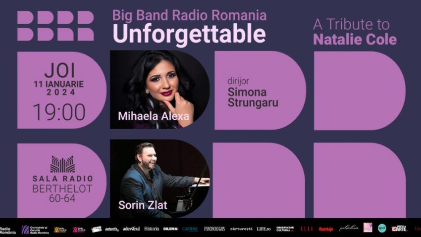 „Unforgettable: A Tribute to Natalie Cole”, primul concert din 2024 la Sala Radio