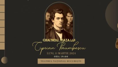 Spectacolul „Crai nou. Viața lui Ciprian Porumbescu”, la TNB