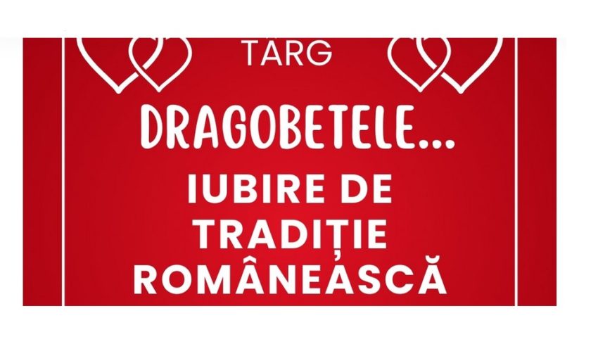 Târg tradițional de Dragobete, în centrul Brașovului