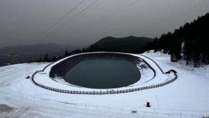 Temperaturi de primăvară, astăzi, în Poiana Brașov