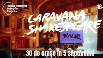 Caravana Shakespeare pornește de la Radio Oltenia – Craiova și ajunge în 30 de orașe din România