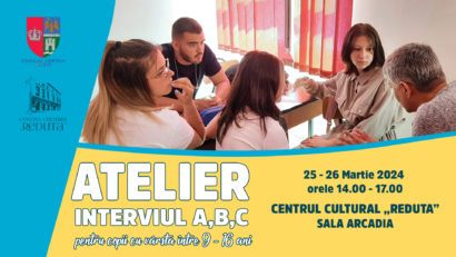 Atelier inedit, la Centrul Cultural Reduta din Brașov