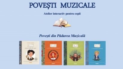 Palatul Culturii Iași: Atelier de lectură pentru copii „Povești muzicale”