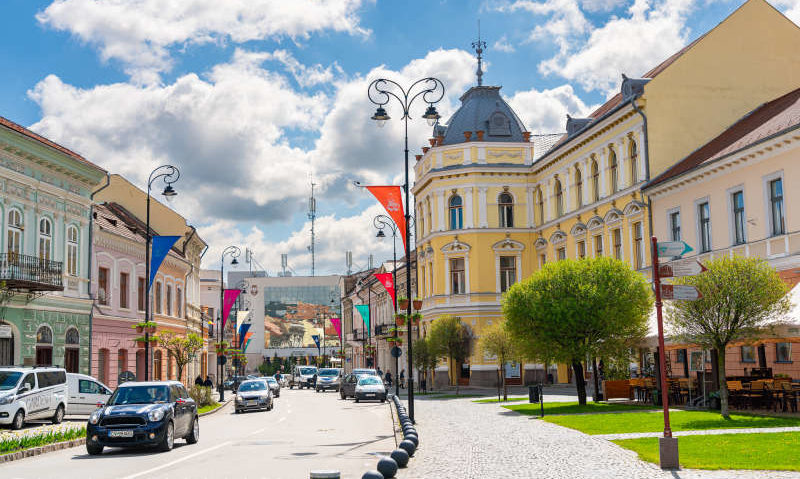 Singurul oraş din ţară care poartă numele Sfântului Gheorghe poate fi vizitat şi virtual