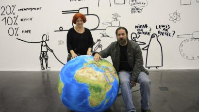 Artist Talk cu Lia Perjovschi și Dan Perjovschi, la Muzeul de Artă Brașov
