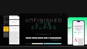 Platformă editorială cu povești reale de iubire – Unfinished Love Stories