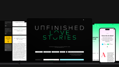 Platformă editorială cu povești reale de iubire – Unfinished Love Stories