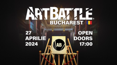 Art Battle revine cu a treia ediție, la Palatul Bragadiru