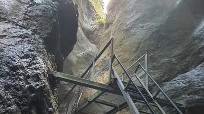 Canionul 7 Scǎri si Tiroliana 7 Scări se deschid vineri