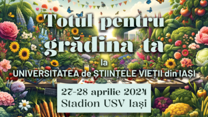 Universitatea din Iași găzduiește Garden Fest