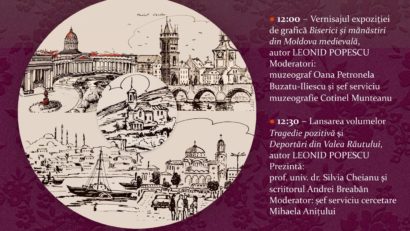 Expoziţia „Biserici şi mănăstiri din Moldova medievală”, la Memorialul Ipoteşti