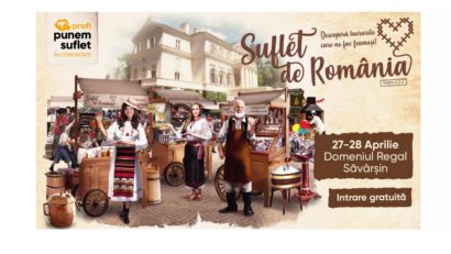 Festivalul „Suflet de România”, în zilele de 27 și 28 aprilie, pe Domeniul Regal de la Săvârșin