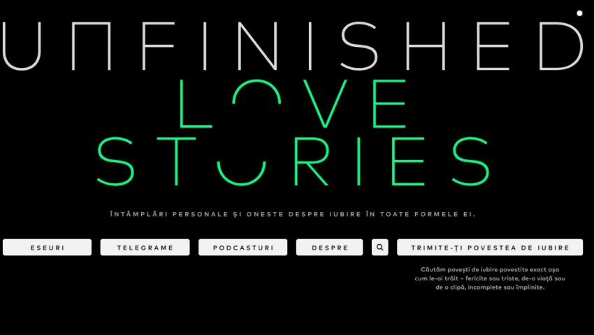Unfinished Love Stories: Platforma online care răsplătește poveștile reale de iubire