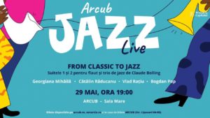 From Classic to Jazz prezintă suitele pianistului Claude Bolling, la ARCUB – Hanul Gabroveni