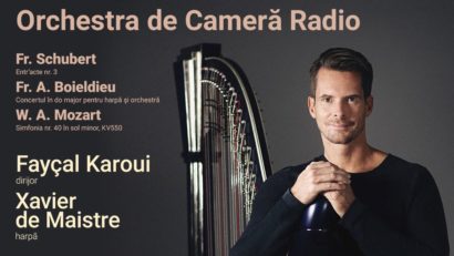 Xavier de Maistre, un important harpist al lumii, invitat la Sala Radio