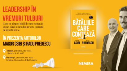 Magor Csibi și Radu Predescu, întâlnire cu cititorii, la Brașov