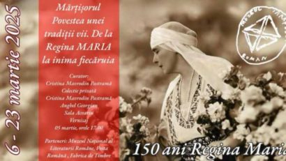 Expoziția „Mărțișorul – Povestea unei tradiții vii: De la Regina Maria la inima fiecăruia”, la Muzeul Țăranului Român