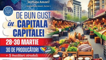 BUCUREȘTI: Spectacol culinar, în Piața Amzei