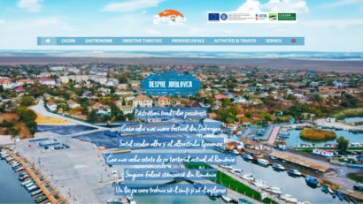 Comuna Jurilovca are site turistic, film de prezentare şi manual de brand