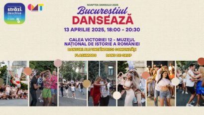 Noaptea Dansului – ediție de primăvară, duminică, pe Calea Victoriei