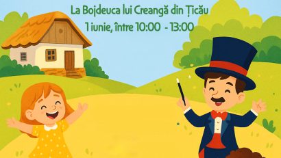 IAȘI: Ziua Copilului, celebrată la Bojdeuca lui Ion Creangă