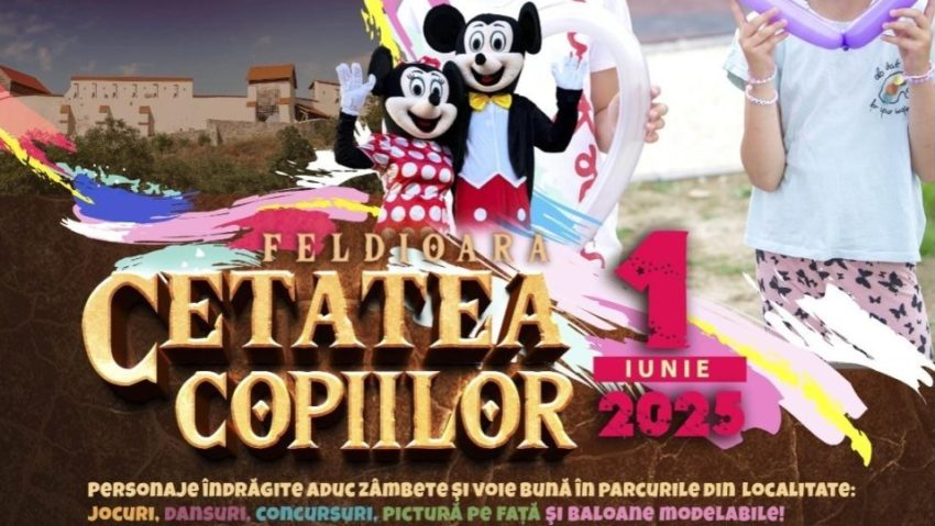 Cetatea Feldioara devine pentru o zi „Cetatea Copiilor” | AUDIO Cetatea Feldioara devine pentru o zi „Cetatea Copiilor” | AUDIO
