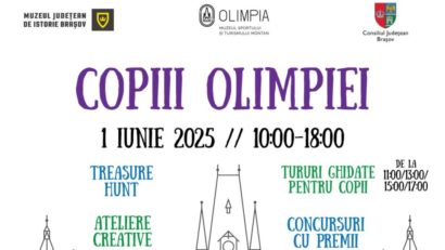 BRAȘOV: Ziua Copilului, la Muzeul Sportului