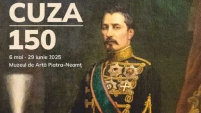 Tronul, tunica și casca domnitorului Alexandru Ioan Cuza, prezentate într-o expoziție omagială la Piatra-Neamț