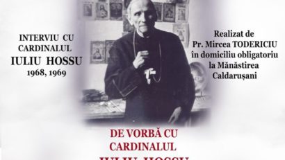 Interviu cu cardinalul Iuliu Hossu, proiectat la Memorialul din Sighet